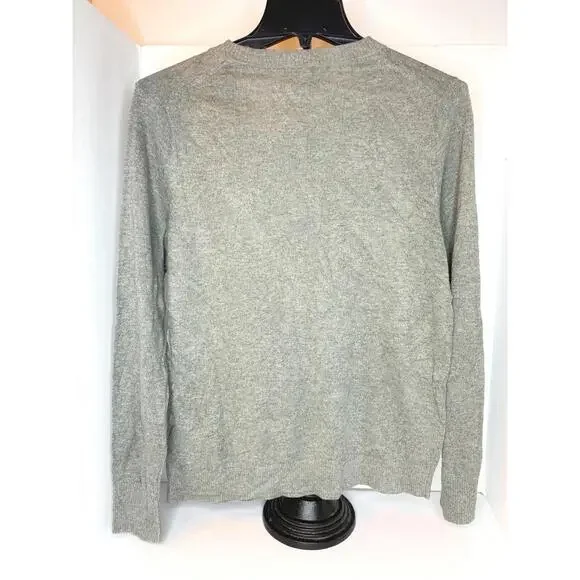 Patagonia Worn Wear Sweater Grey Organic Cotton, Woman’s, Size Small - Picture 7 of 11